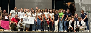 Un ejemplar de Soto de la Fuete, el mejor toro de las fiestas de Santa Quiteria de Almassora