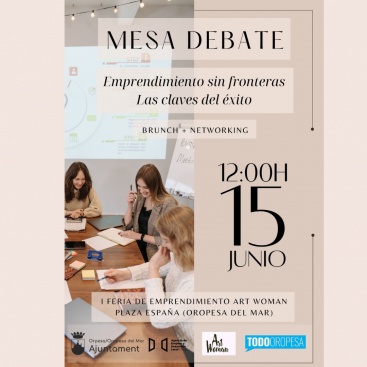 Oropesa del Mar organiza una mesa debate durante la I Feria de Emprendimiento Art Woman
