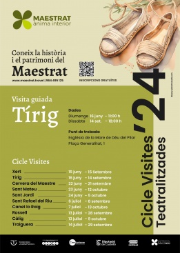 Tírig inicia el ciclo de visitas teatralizadas