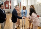 El CES CV entrega la Memoria Socioeconmica y Laboral de la Comunitat Valenciana a los miembros de la Mesa de las Corts Valencianes