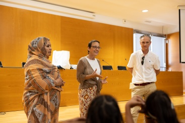 La UJI recibe a nios y nias de los campamentos de refugiados saharauis en Castelln