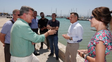 Borriana, Generalitat i les Escoles de la Mar aconsegueixen la installaci d'un camp de Kayak Polo al port