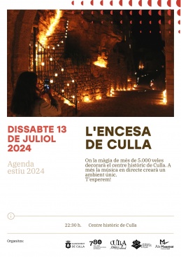 L'Encesa de Culla: nit màgica a la llum de les espelmes al nucli històric