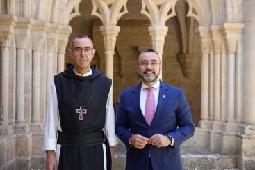 Rafael Barrué, nomenat abat del Monestir de Poblet