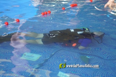 La Piscina Municipal de Burriana alberga un Taller de Arqueología Subacuática