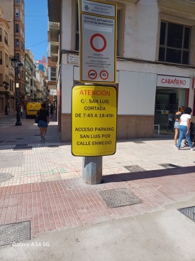 Comienzan las obras en el eje Clave de la Zona de Bajas Emisiones en Castellón