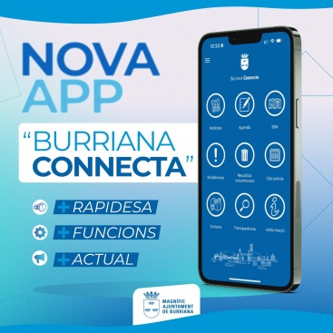 'Burriana Connecta' renova el disseny i amplia les funcions