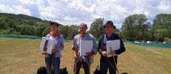 Julio Bayot y Tuca ganan el concurso de perros pastores en Osseja