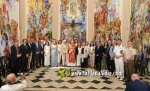 Plcido Domingo patrocina un lienzo en Santa Brbara y visitar la ermita