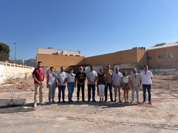 Comencen les obres per al segon pavell poliesportiu municipal a la Vall d'Uixo