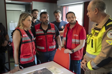Barrachina: 'L'incendi forestal del Desert de les Palmes ja està estabilitzat'