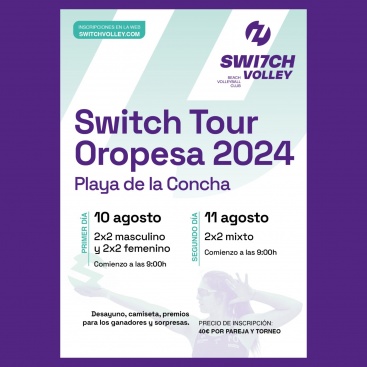 Torna el torneig de vlei platja 'Switch Volley' a Oropesa del Mar