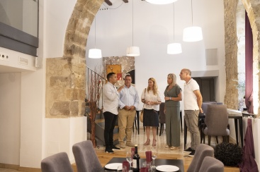 Marta Barrachina destaca el Palau dels Osset de Forcall com a recurs turístic i econòmic a Castelló