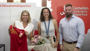 La presidenta de la Diputació de Castelló reconeix l'esforç de Sara Sorribes en els Jocs Olímpics
