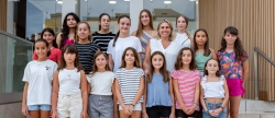 Proclamaci de Jlia Garca Traver com a nova reina de les festes de Vall d'Alba