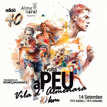 XL edición de la Volta a Peu a la Vila d'Almenara recupera los tradicionales 10K