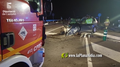 Dos fallecidos y cuatro heridos en un accidente de tráfico en Morella