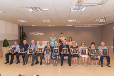 Els més grans de Vall d'Alba són protagonistes de les festes patronals