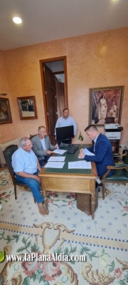 Alquerías del Niño Perdido firma un convenio con la Comunidad de Regantes de Vila-real para mejorar la red de aguas pluviales y evitar inundaciones