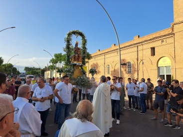 Recepción oficial a la patrona Mare de Déu de Gràcia