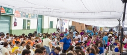 Exitosa jornada festiva en Vall d'Alba con el 'Dinar entre colles'