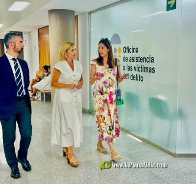 Salomé Pradas anuncia que la ampliación de la Ciudad de la Justicia de Castellón permitirá aumentar 17.000 metros cuadrados su superficie