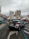 La Polica Local de Burriana inspecciona la limpieza de la va pblica por los casales de peas