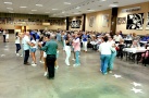 La Llar Fallera de Burriana celebra el baile y merienda para la tercera edad de las Fiestas de la Misericordia