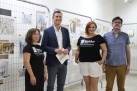 Les Aules acoge la exposicin del colectivo Urban Sketchers Castell