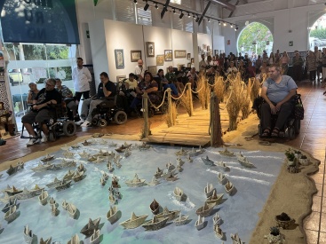 Moruno Espai Cultural acull l'exposició Integr'arte 2024 'Vaixells de paper'
