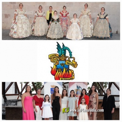 Las fallas ya conocen a las candidatas a Reina Fallera de Burriana 2025