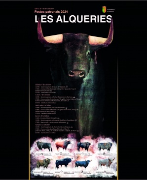 Fiestas patronales en Les Alqueries contarán con amplio cartel taurino con 8 toros cerriles