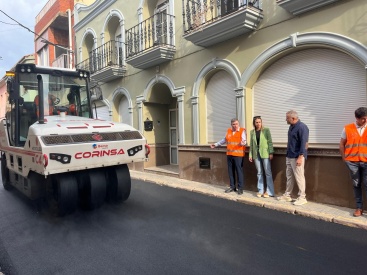 L´Ajuntament de la Vall d´Uixó millora l´estat de 14 carrers amb el Pla d´Asfaltat