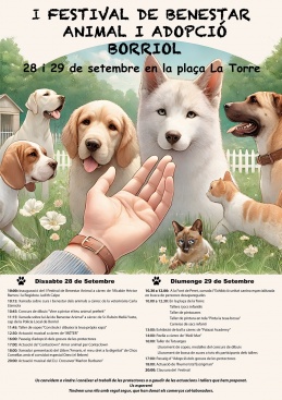 Borriol acogerá el I Festival de Bienestar Animal y Adopción este fin de semana