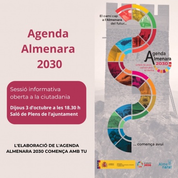 Comienza la elaboración de la Agenda Almenara 2030 con miras a un futuro más sostenible