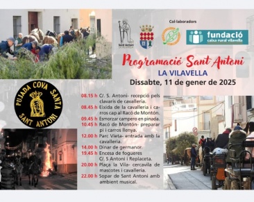 La Vilavella anuncia el programa de las fiestas de Sant Antoni 2025