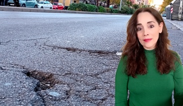 Ciudadanos arremete contra el Ayuntamiento de Castellón por el estado de las calles