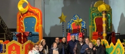 Alfondeguilla estreno nuevas carrozas en la cabalgata de los Reyes Magos