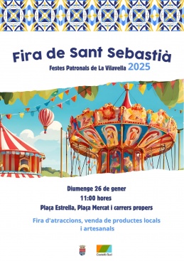 La Vilavella acoge la Fira de Sant Sebastià con novedades para 2025