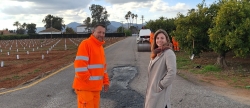 Betx destina 9.000 euros a la mejora de caminos rurales para garantizar unas vas en buen estado