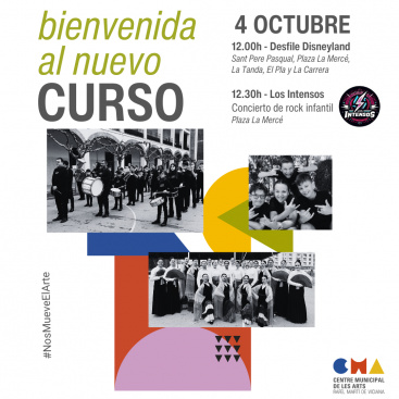 El Centre Municipal de les Arts de Burriana celebra la bienvenida al curso con la representacin del desfile de Disneyland Pars
