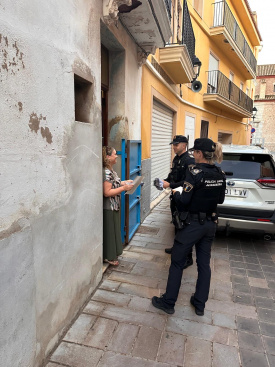 Campanya informativa de la Policia Local d'Almassora