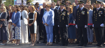 La subdelegada del Govern presideix la celebraci del dia dels ngels Custodis en honor a la Policia Nacional a Castell