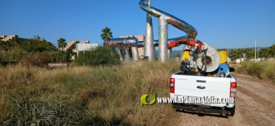 La Diputacin realiza el mayor despliegue areo y terrestre de tratamientos contra los mosquitos al actuar en todos los municipios del litoral de la provincia