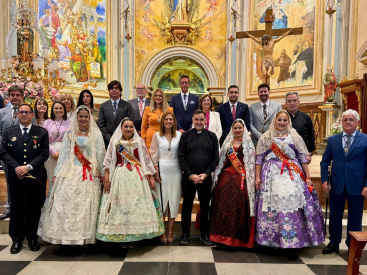 Almassora rinde homenaje a la Mare de Deu del Roser en el día grande de sus fiestas patronales