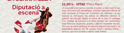 Fin de semana de teatro en la Serratella con dos espectáculos del ciclo Diputació a escena
