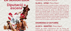 Fin de semana de teatro en la Serratella con dos espectculos del ciclo Diputaci a escena