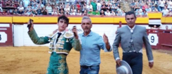 Dos castellonenses, ganadero y novillero triunfan en Algemes en la Fiesta del Toro