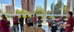 Exposici 'El fil de la por' arriba a la Vall d'Uix per reflexionar sobre la pau i la por