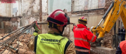 Colapsa una vivienda en el caso antiguo de Burriana